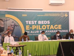 Dumai Uji Coba Implementasi e-Pilotage Tahap Dua
