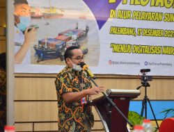 Alur Pelayaran Palembang Uji Coba e-Pilotage