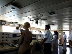 Pertama di 2022, Uji Coba Pemanduan Elektronik di Perairan Semarang