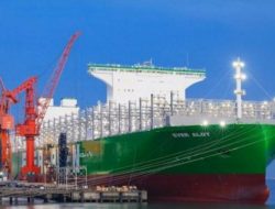 Evergreen Luncurkan Kapal 24 Ribu TEUs untuk Rute Eropa-Asia