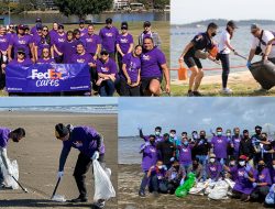 Relawan FedEx bersih-bersih Pantai di AMEA
