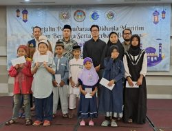 CAKS/Poltekpel Banten Santuni 50 Yatim & Duafa
