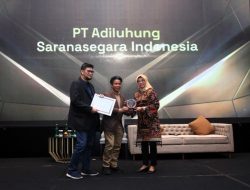 PT Adiluhung Saranasegara Indonesia, Raih Penghargaan SDG Award 2023