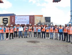 TPK Pontianak Handle Kapal Indo Sukses sebagai Last Ship Call 2023