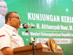 Wamenaker Bangga Lihat Penerapan K3 di TTL