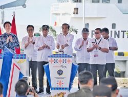 Presiden Jokowi Resmikan Dua Pelabuhan di Kawasan Teluk Palu