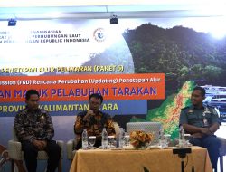 Lalu Lintas Kapal Padat, Alur Masuk Pelabuhan Tarakan Direview
