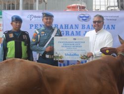 IDUL ADHA: JICT Sumbangkan 40 Sapi untuk Masyarakat Jakut