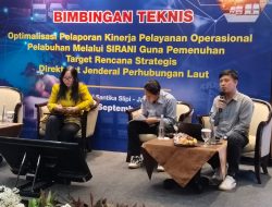 Pantau Kinerja Pelabuhan, bisa Via Aplikasi SIRANI
