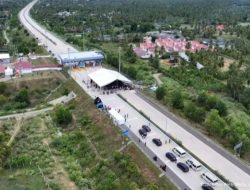 Presiden Jokowi, Resmikan 35 Km Jalan Tol Sigli-Banda Aceh
