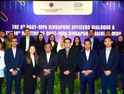 RI – Singapura, Bahas Kerjasama Maritim