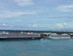 Catat Sejarah, Benoa Sandarkan 3 Cruise Secara Bersamaan