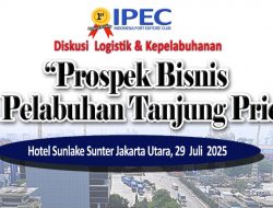 IPEC Siap Gelar Diskusi Logistik & Kepelabuhanan