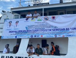 KN Antares, Kembali Angkut 80 Ton Bantuan Logistik ke Aceh