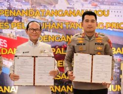 Dok Kodja Bahari – Polres Pelabuhan Priok, Teken MoU Penanganan Keamanan & Kehumasan