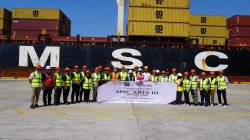 Kapal Kontainer MSC ARIA III, Selesai Dilayani di Patimban