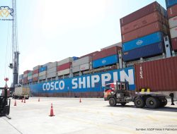 Pelabuhan Patimban Layani COSCO, Handle 1.290 TEUs