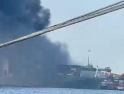 Kontainer Barang Berbahaya Terbakar di NPCT-1, KSOP Priok Lakukan Investigasi
